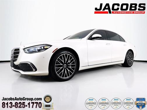 MANUFAKTUR Diamond White 2023 Mercedes-Benz S-Class 4MATIC