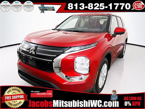 Red Diamond 2026 Mitsubishi Outlander ES 1.5T 2WD