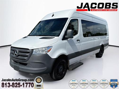 WHITE 2024 Mercedes-Benz Sprinter 3500 High Roof