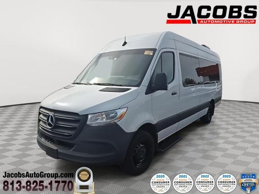 WHITE 2024 Mercedes-Benz Sprinter 3500 High Roof