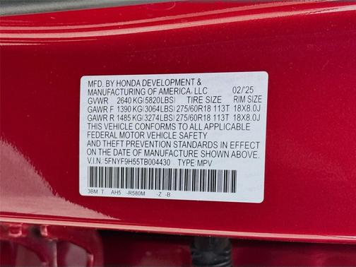 2026 Honda Passport AWD TrailSport Blackout