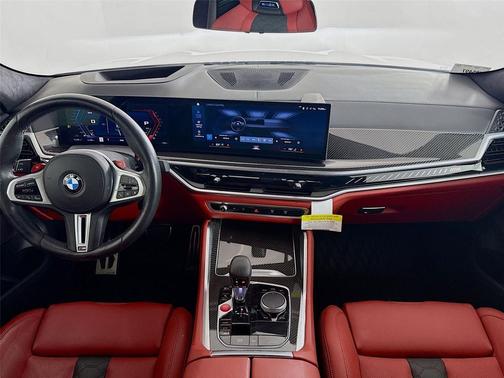 Mineral White Metallic 2024 BMW X6 M Sports Activity Coupe