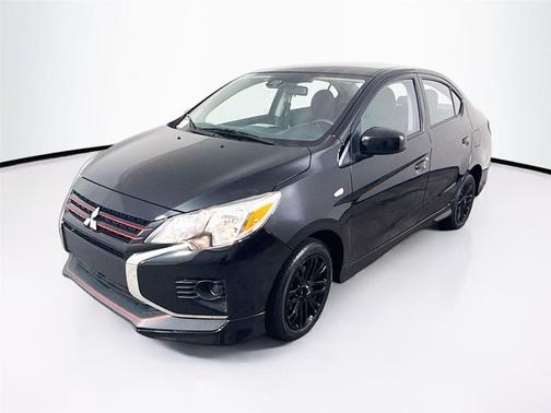 Jet Black Metallic 2024 Mitsubishi Mirage G4 Black Edition