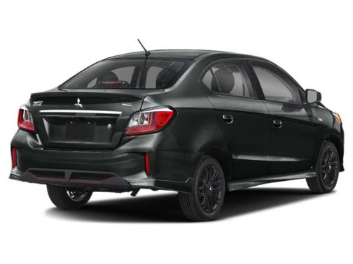 Jet Black Metallic 2024 Mitsubishi Mirage G4 Black Edition