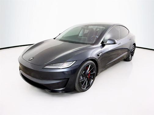 Stealth Grey 2025 Tesla Model 3 Performance