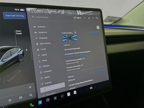 Stealth Grey 2025 Tesla Model 3 Performance