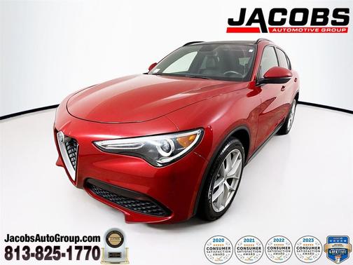 Rosso Competizione Tri-Coat 2019 Alfa Romeo Stelvio Ti Sport