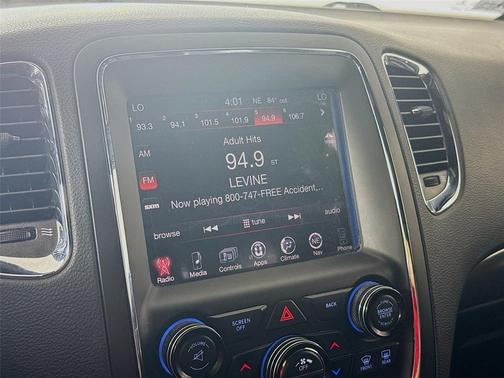 Brilliant Black Crystal Pearlcoat 2016 Dodge Durango SXT