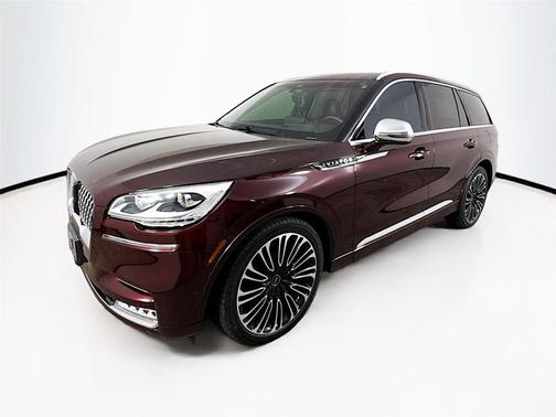 Burgundy Velvet Metallic Tinted Clearcoat 2020 Lincoln Aviator Black Label AWD