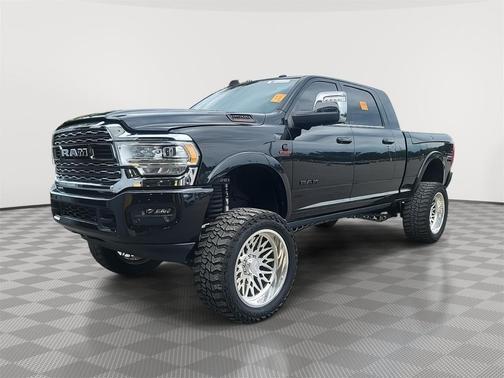 Diamond Black Crystal Pearlcoat 2023 RAM 2500 Limited Mega Cab 4x4 6'4' Box