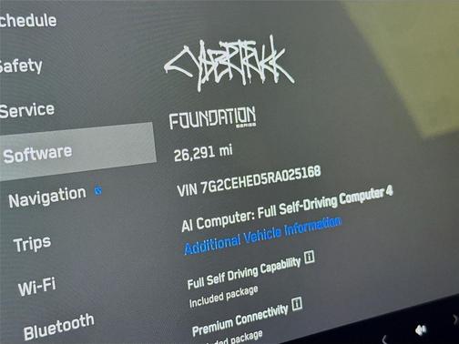 Stainless Steel 2024 Tesla Cybertruck All-Wheel Drive