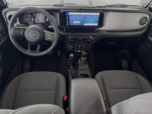 Black Clearcoat 2024 Jeep Wrangler 4xe Sport S