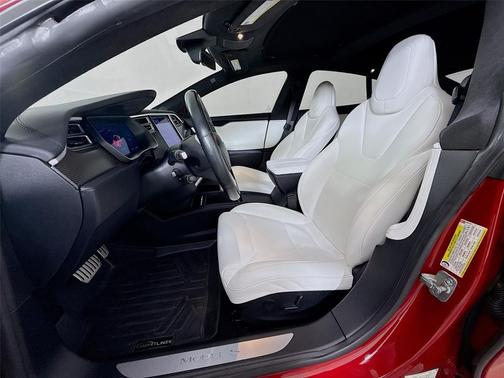 Red Multi-Coat 2017 Tesla Model S P100D