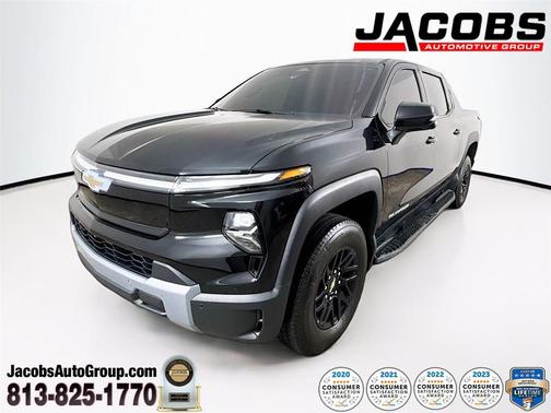 Black 2025 Chevrolet Silverado EV LT