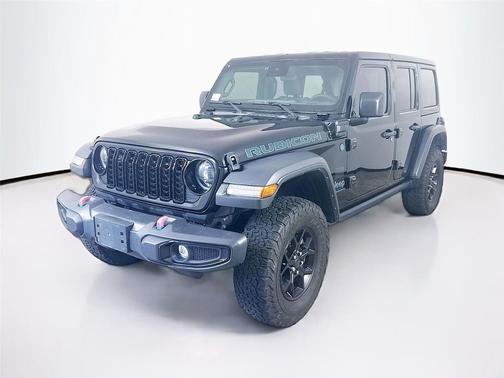 Black Clearcoat 2024 Jeep Wrangler 4xe Willys