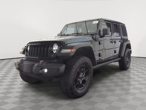 Black Clearcoat 2024 Jeep Wrangler 4xe Willys