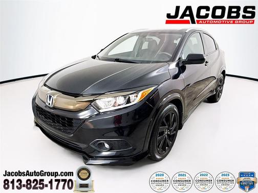 Crystal Black Pearl 2021 Honda HR-V AWD Sport