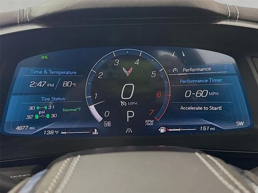 2025 Chevrolet Corvette Stingray w/2LT