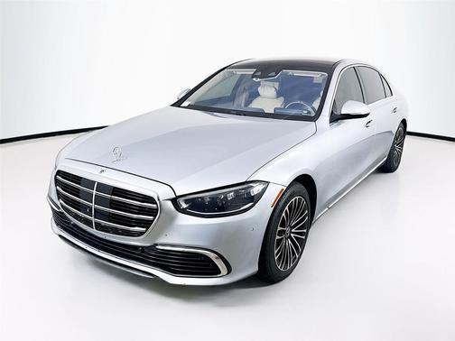 Mojave Silver Metallic 2021 Mercedes-Benz S-Class 4MATIC