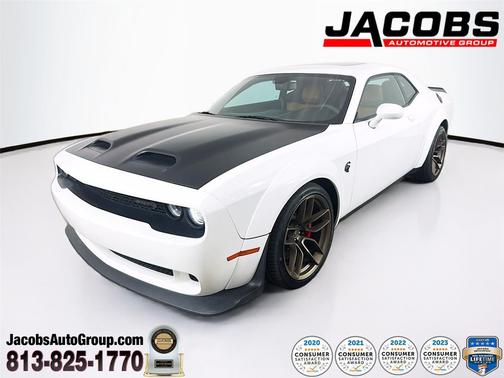 White Knuckle Clearcoat 2022 Dodge Challenger SRT Hellcat