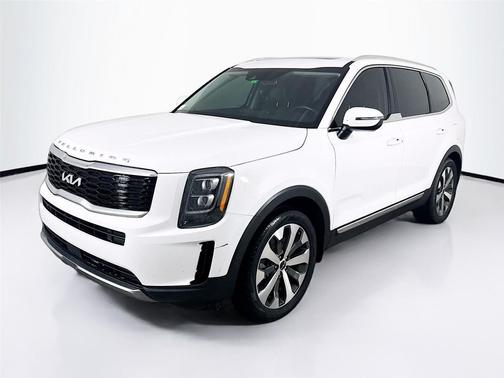 Glacial White Pearl 2022 Kia Telluride EX
