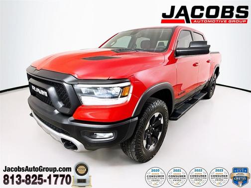 Flame Red Clearcoat 2020 RAM 1500 Rebel