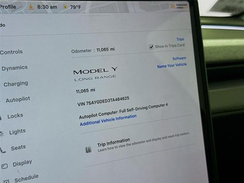Deep Blue Metallic 2026 Tesla Model Y Premium Rear-Wheel Drive