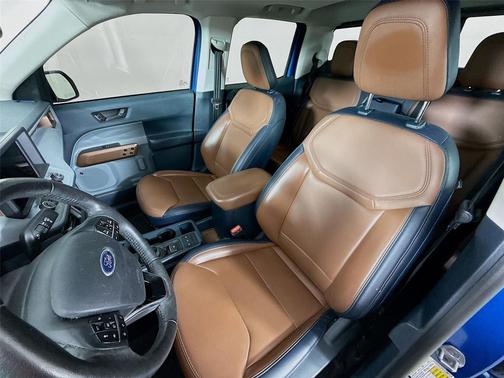 Velocity Blue Metallic 2022 Ford Maverick Lariat