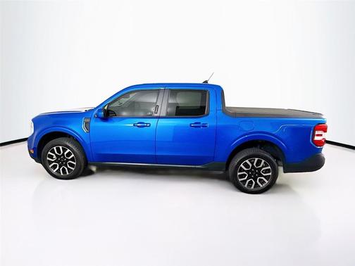 Velocity Blue Metallic 2022 Ford Maverick Lariat