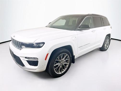 Bright White Clearcoat 2022 Jeep Grand Cherokee 4xe Summit