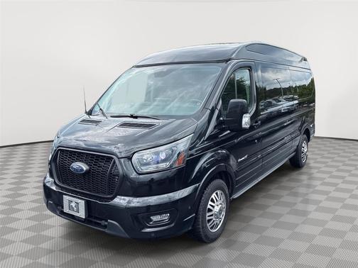 Agate Black Metallic 2023 Ford Transit-150 Base