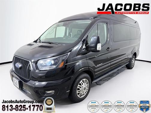 Agate Black Metallic 2023 Ford Transit-150 Base