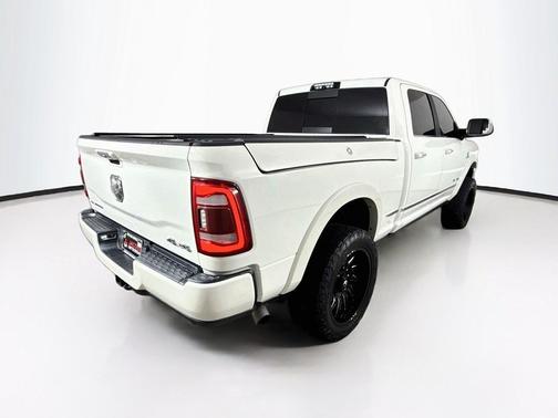 Pearl White 2020 RAM 3500 Limited Crew Cab 4x4 6'4' Box