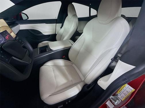 Red Multi-Coat 2023 Tesla Model S Plaid
