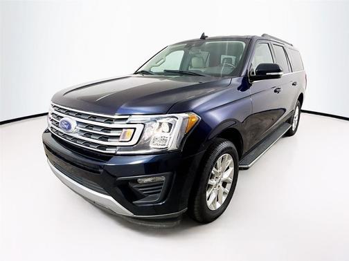 Antimatter Blue Metallic 2021 Ford Expedition Max XLT