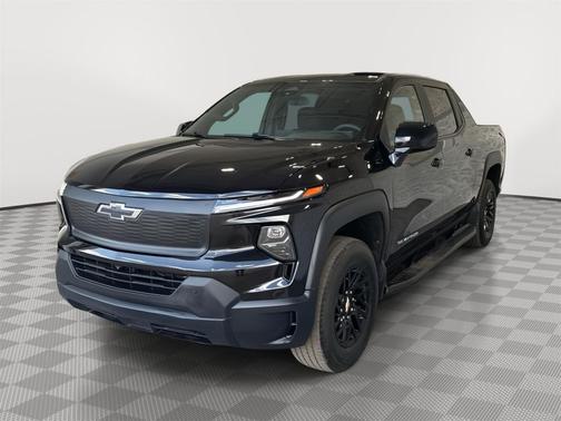 Black 2024 Chevrolet Silverado EV Work Truck