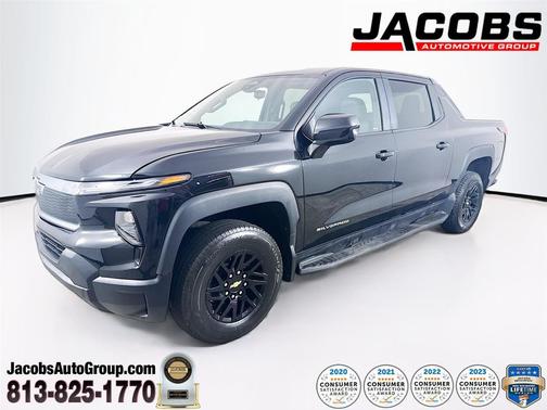 Black 2024 Chevrolet Silverado EV Work Truck