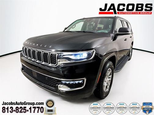 Diamond Black Crystal Pearlcoat 2022 Jeep Wagoneer Series I 4x2