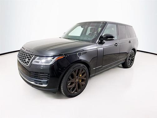 Santorini Black Metallic 2019 Land Rover Range Rover 3.0L V6 Supercharged HSE