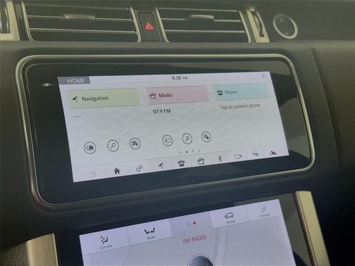 Santorini Black Metallic 2019 Land Rover Range Rover 3.0L V6 Supercharged HSE