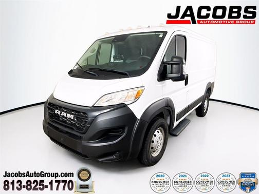 Bright White Clearcoat 2023 RAM ProMaster 1500 Low Roof