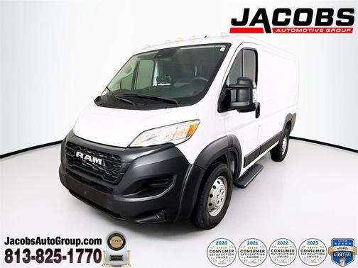 Bright White Clearcoat 2023 RAM ProMaster 1500 Low Roof