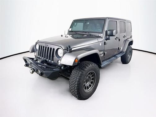 Granite Crystal Metallic Clearcoat 2018 Jeep Wrangler JK Unlimited Sahara