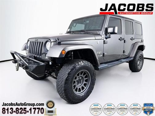 Granite Crystal Metallic Clearcoat 2018 Jeep Wrangler JK Unlimited Sahara