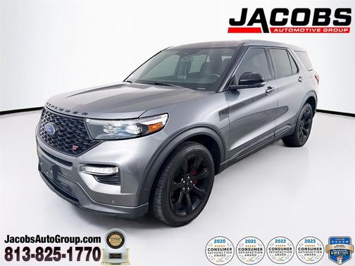 Carbonized Gray Metallic 2021 Ford Explorer ST