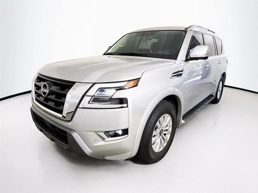 Brilliant Silver Metallic 2023 Nissan Armada SV 2WD