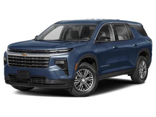 Lakeshore Blue Metallic 2024 Chevrolet Traverse LS