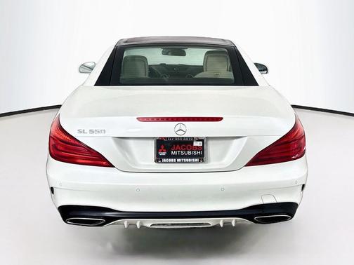 designo Diamond White Metallic 2019 Mercedes-Benz SL 550 SL 550