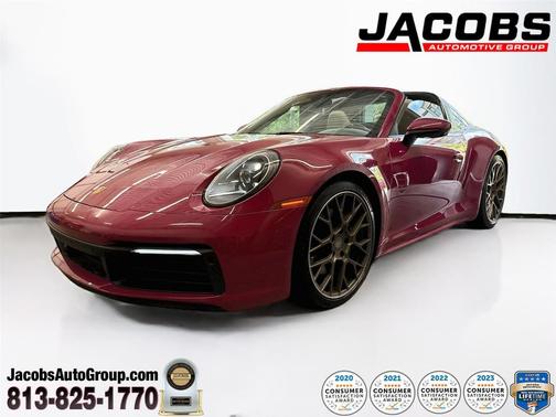 Ruby Star Neo 2023 Porsche 911 Targa 4S
