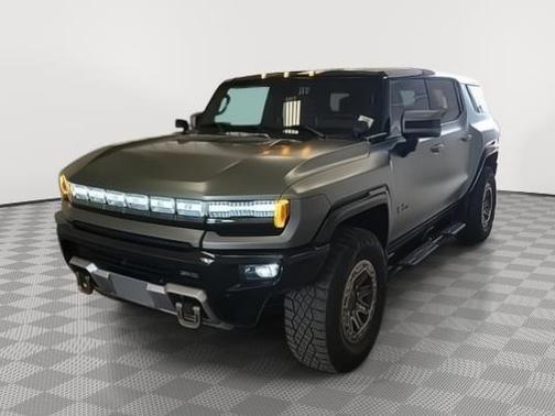 Moonshot Green Matte 2024 GMC HUMMER EV SUV 3X